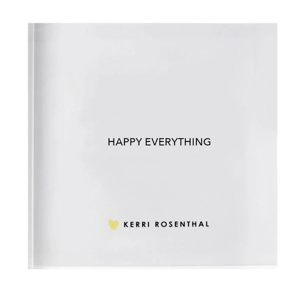 Kerri Rosenthal Happy Everything Block of Love