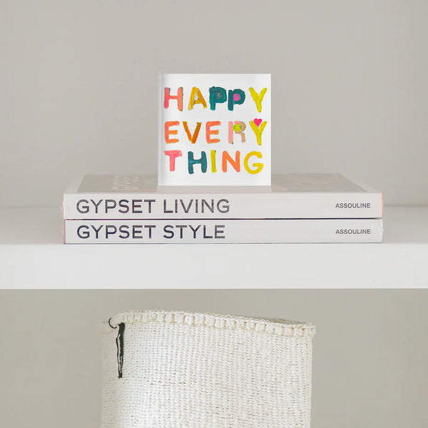 Kerri Rosenthal Happy Everything Block of Love