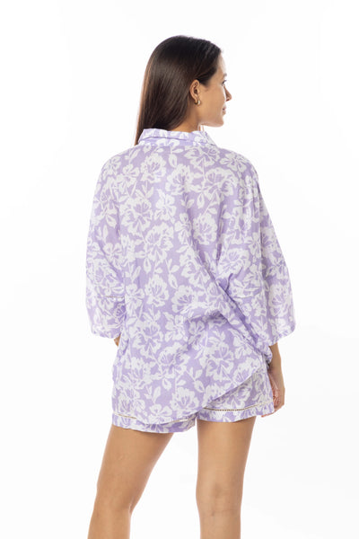 Bindu Robbie Shorts-Lilac
