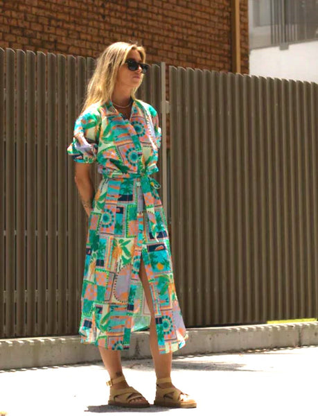 Walnut Berlin Shirt Dress