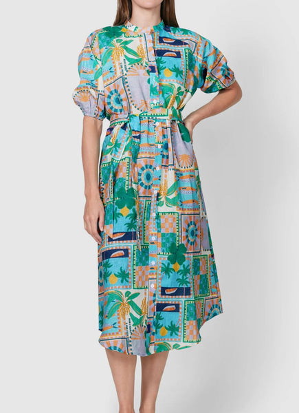 Walnut Berlin Shirt Dress