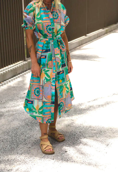 Walnut Berlin Shirt Dress