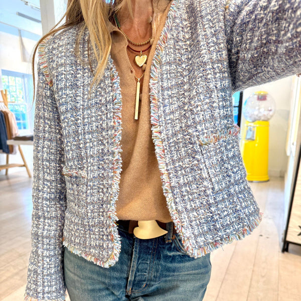 Kerri Rosenthal Fringe Short Jacket