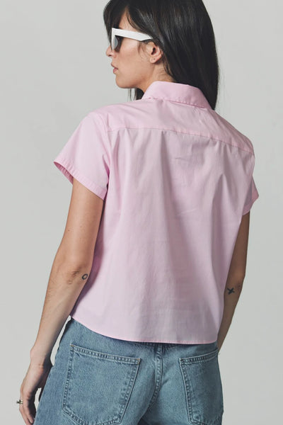 The Shirt 'The Boxy Short Sleeve Cropped Shirt'