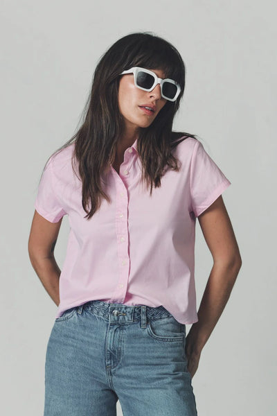 The Shirt 'The Boxy Short Sleeve Cropped Shirt'