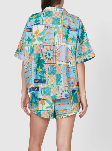 Walnut Tropez Shirt-Copacabana