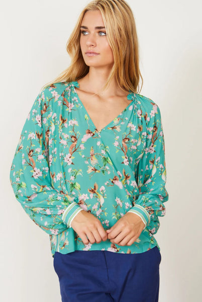 Caballero Miki Birds in Paradise Top