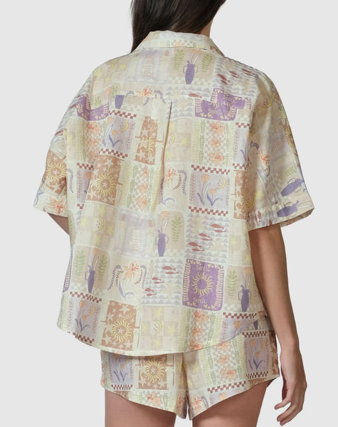 Walnut Tropez Shirt-Soleil