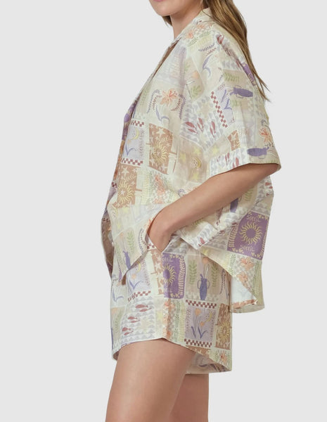 Walnut Tropez Shirt-Soleil