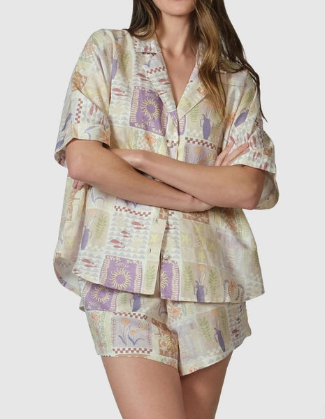 Walnut Tropez Shirt-Soleil