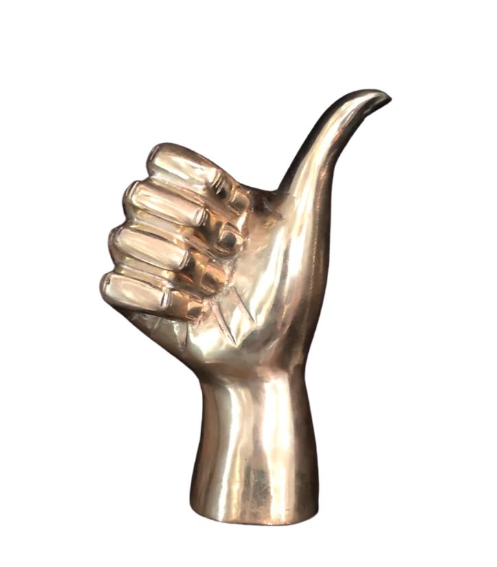 Prize Thumbs Up or Gig 'Em Aggies Sculpture – Muse