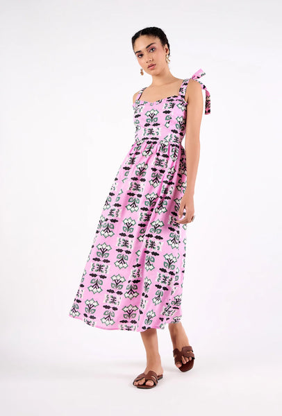 Beyond By Vera Jackie Dress-Papillon Peony