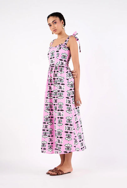 Beyond By Vera Jackie Dress-Papillon Peony