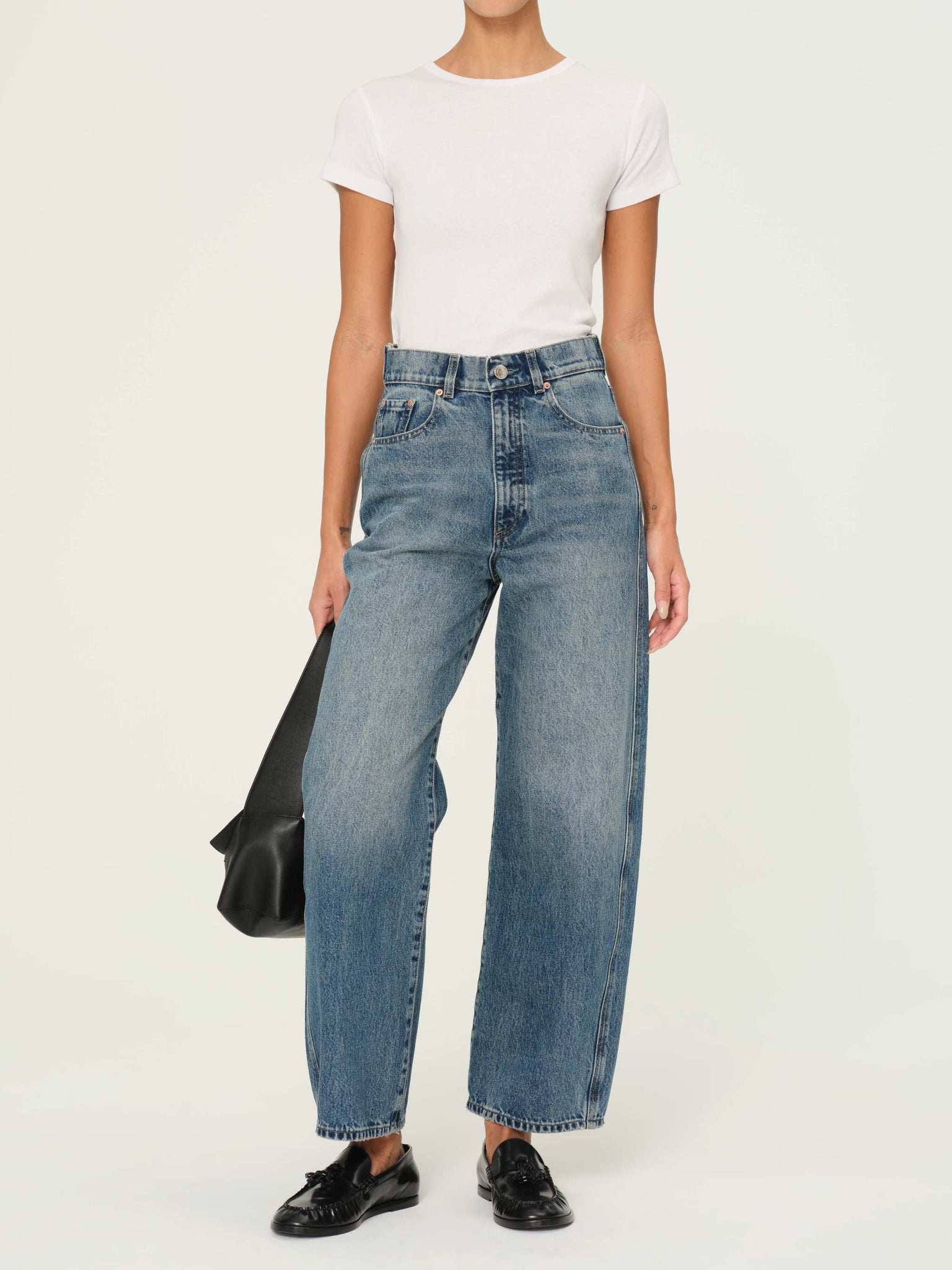 DL1961 Taylor Barrel Ultra High Rise 27" Jeans