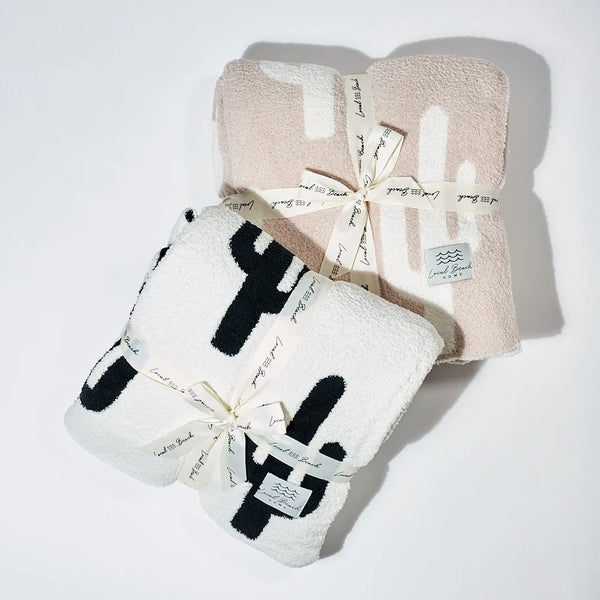 Local Beach Cactus Luxe Home Blanket