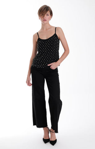 Karina Grimaldi Chloe Beaded Top