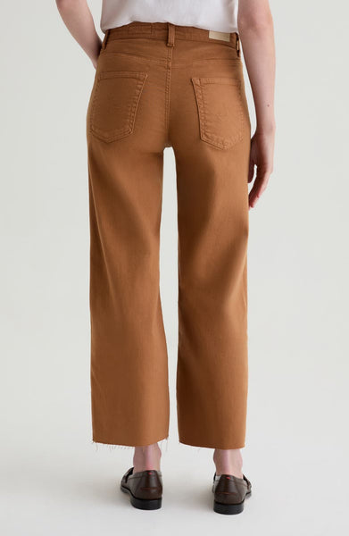 AG Denim Saige Wide Leg Crop - Ginger