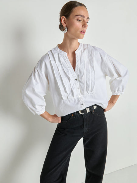 Nation Ltd. Amelia Ruffle Shirt