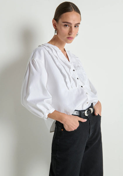 Nation Ltd. Amelia Ruffle Shirt