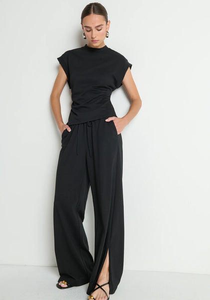 Nation Ltd. Andrea Side Shirred Top