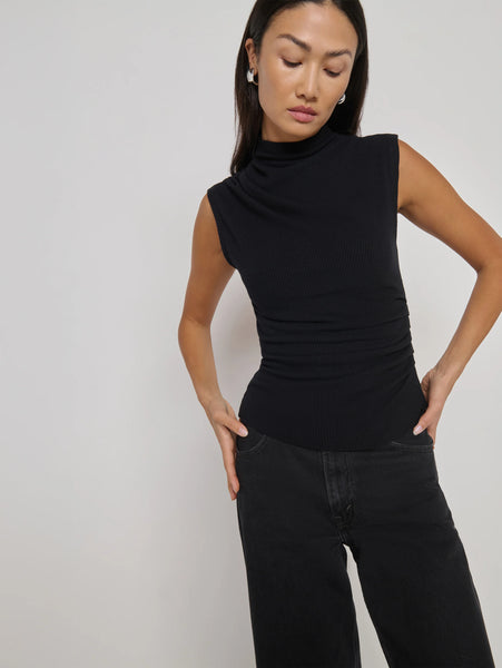 Nation Ltd. Arielle Draped Wrap Top