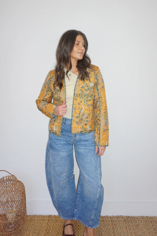 Nibi Fallon Quilted Reversible Jacket