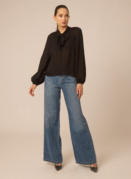 Gilner Farrar Tiffany Blouse-Black