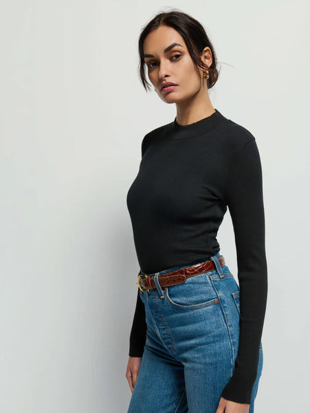 Nation Ltd. Gina Slim Mock Neck