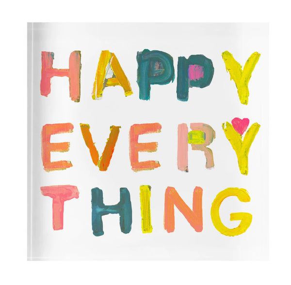 Kerri Rosenthal Happy Everything Block of Love