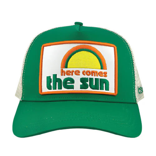 Soulbyrd 'Here Comes the Sun' Trucker Hat-Green