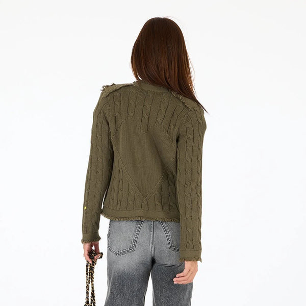 Kerri Rosenthal Beau-Lero Fringe Cardigan
