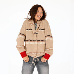 Kerri Rosenthal Shawl Collar Ker-Isle Cardigan