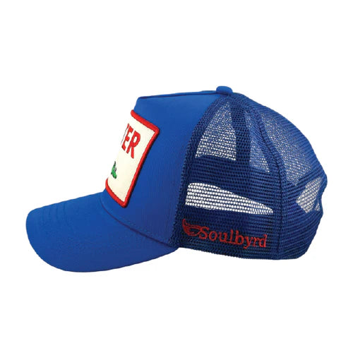 Soulbyrd 'Later Gator' Trucker Hat-Royal Blue