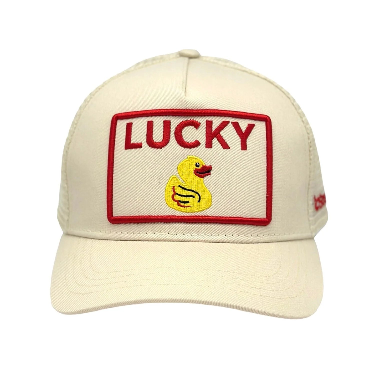 Soulbyrd 'Lucky Duck' Trucker Hat - Cream