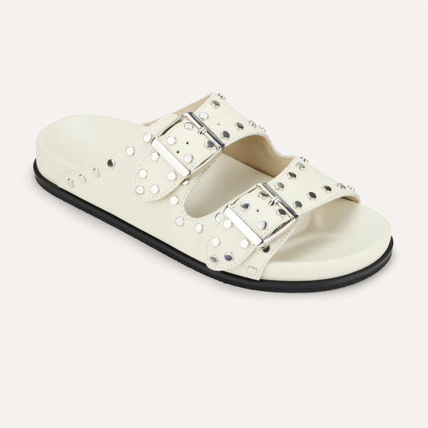 Yosi Samra Maya Stud Slide Sandal
