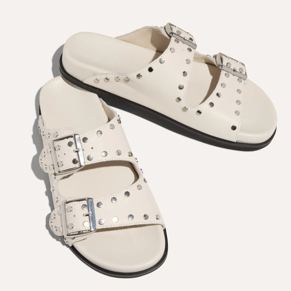 Yosi Samra Maya Stud Slide Sandal