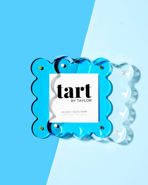 Tart by Taylor Mini Acrylic Picture Frame-Neon Blue