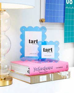 Tart by Taylor Mini Acrylic Picture Frame-Neon Blue