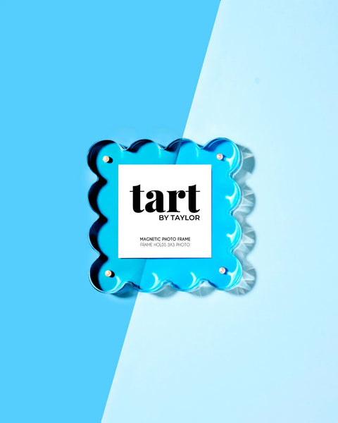 Tart by Taylor Mini Acrylic Picture Frame-Neon Blue