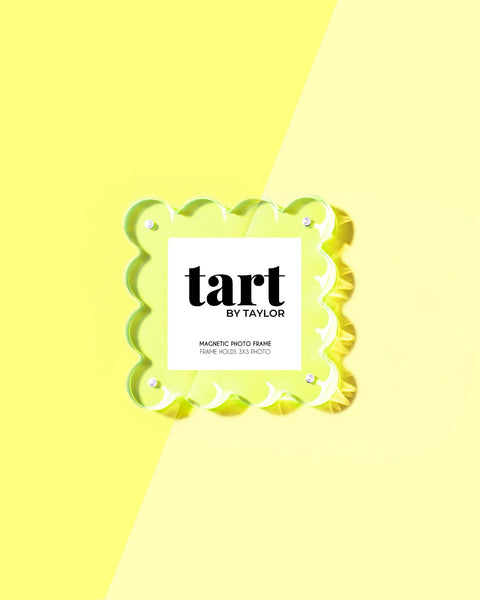 Tart by Taylor Mini Acrylic Picture Frame-Neon Lime