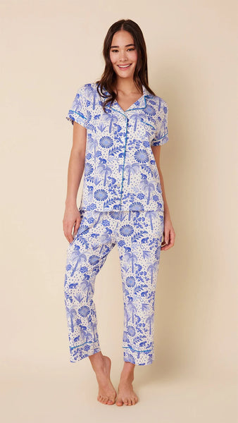 Cat's Pajamas Palmera Pima Capri Set