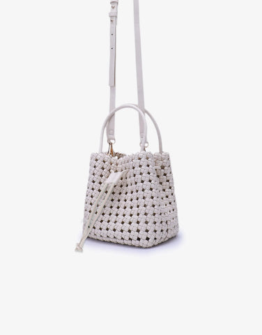 Remi Reid Perrie Bucket Bag-Off White