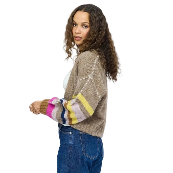 Kerri Rosenthal Sienna Stripe Cardigan
