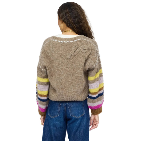 Kerri Rosenthal Sienna Stripe Cardigan
