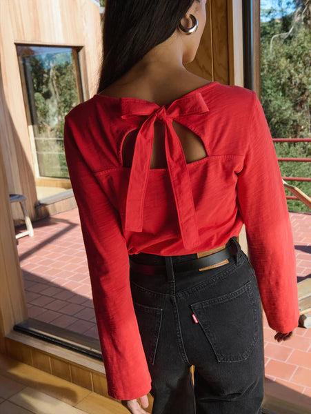 Nation Ltd. Tavin Tie Back Top