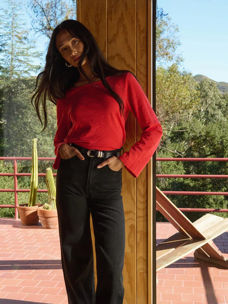 Nation Ltd. Tavin Tie Back Top