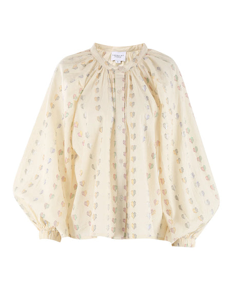 The Shirt 'The Minka Shirt'-Lurex Hearts