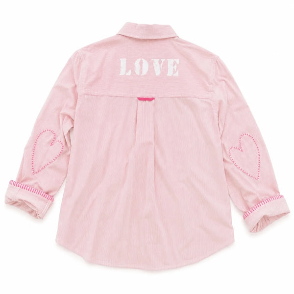Kerri Rosenthal Tia Love Stripe Shirt
