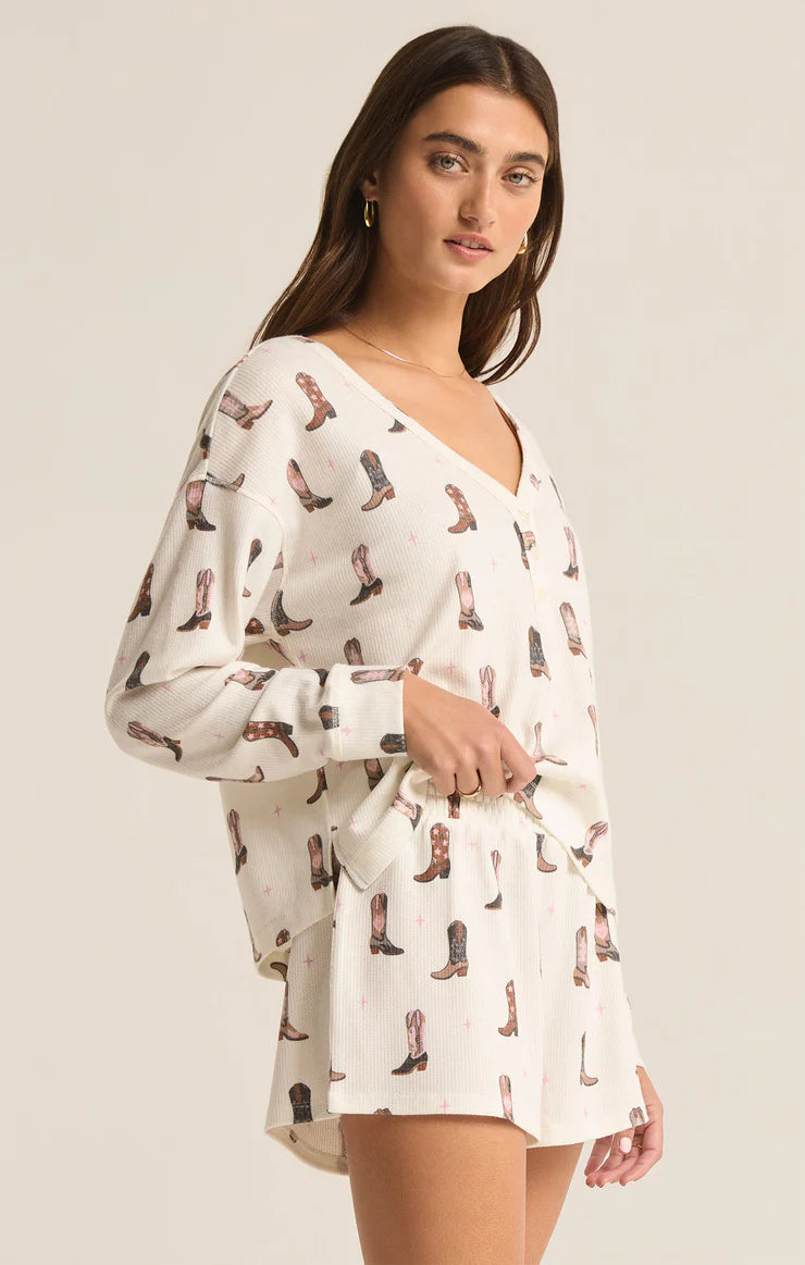 Z Supply Kick Off Your Boots LS Top – Muse