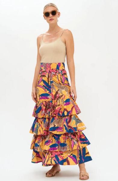Oliphant Ruffle Maxi Skirt